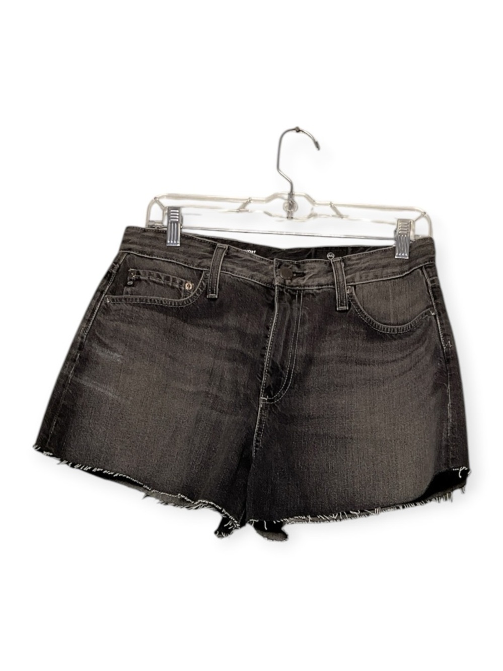 Women’s NWOT AG Adriano Goldschmied Alexxis high rise wedgie‎ shorts, size 30
